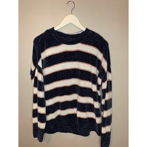 Stripped knit sweater